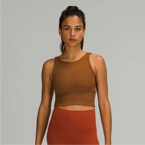 Lululemon Power Pivot Tank | Copper / Brown | Size 6